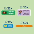 Pack primaire Maëlys et Lucien - 154 étiquettes personnalisables