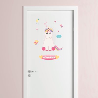 Wall - Door Unicorn Decal