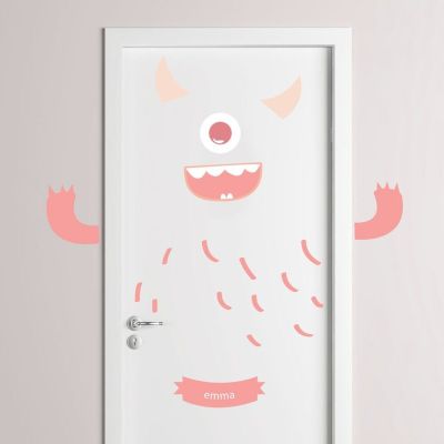 wall - Door Monster Decal