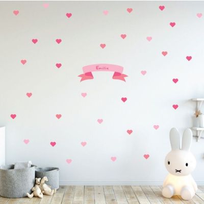 Wall Decal - Hearts