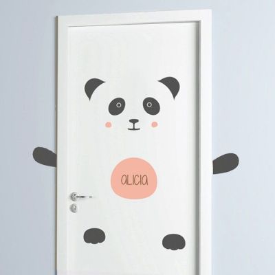Wall - Door Panda Decal 