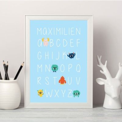 « Monster Letters » Poster