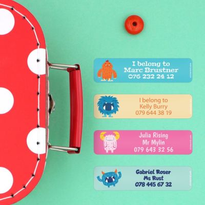 32 Large camp labels