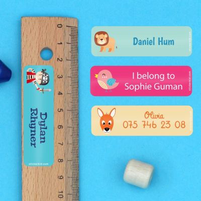 44 Medium labels daycare