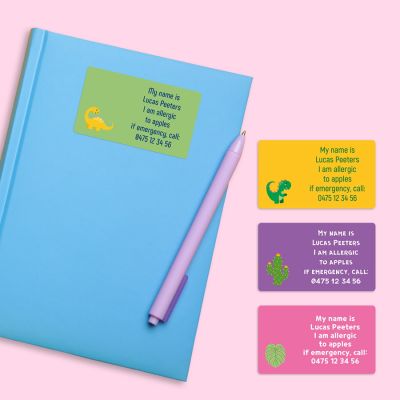 10 ultra grote gepersonaliseerde stickers