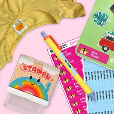 Pack Essentiel Rentrée - 1 STAMPY avec 174 étiquettes personnalisables