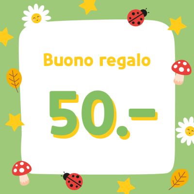Carte regalo del valore di 50 EURO