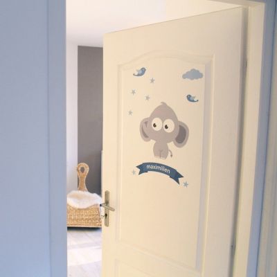 Wall - Door Elephant Decal
