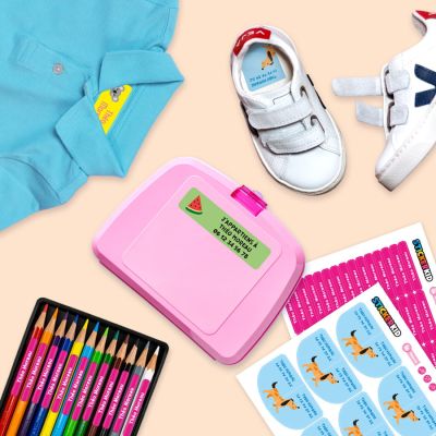 Pack &Eacute;cole maternelle - 130 &eacute;tiquettes personnalisables