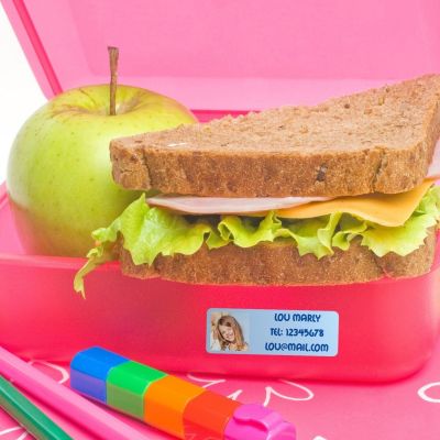 24 Rectangle Labels with your own picture