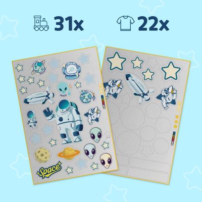 Reflecting Labels "Astronaut"