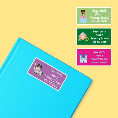 10 Labels for books and notebooks