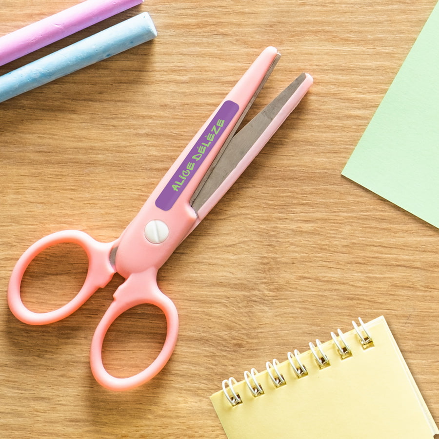 72 petites étiquettes autocollantes personnalisées